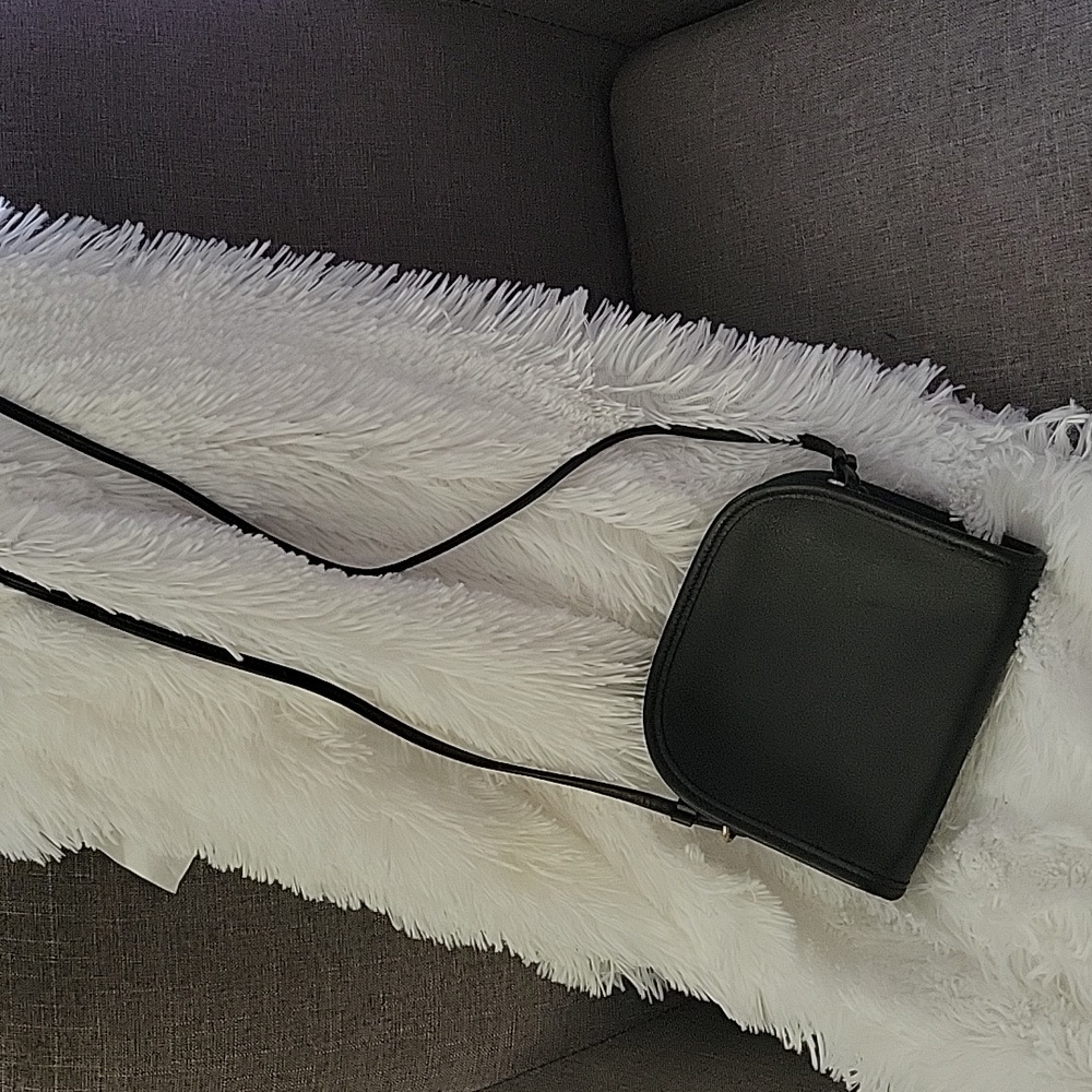 Vintage Coach 9017 Black Abbie Mini Crossbody